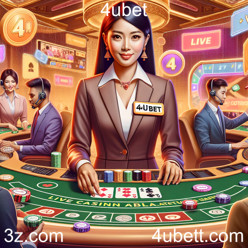 A Experiência Imersiva dos Jogos Ao Vivo na 4ubet